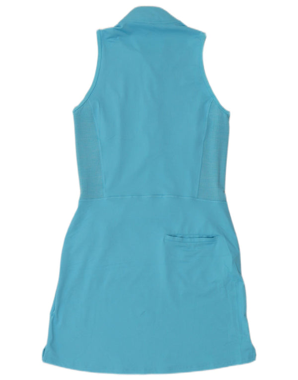 Adidas Womens Sleeveless Tennis Dress UK 6 XS Blue Polyester