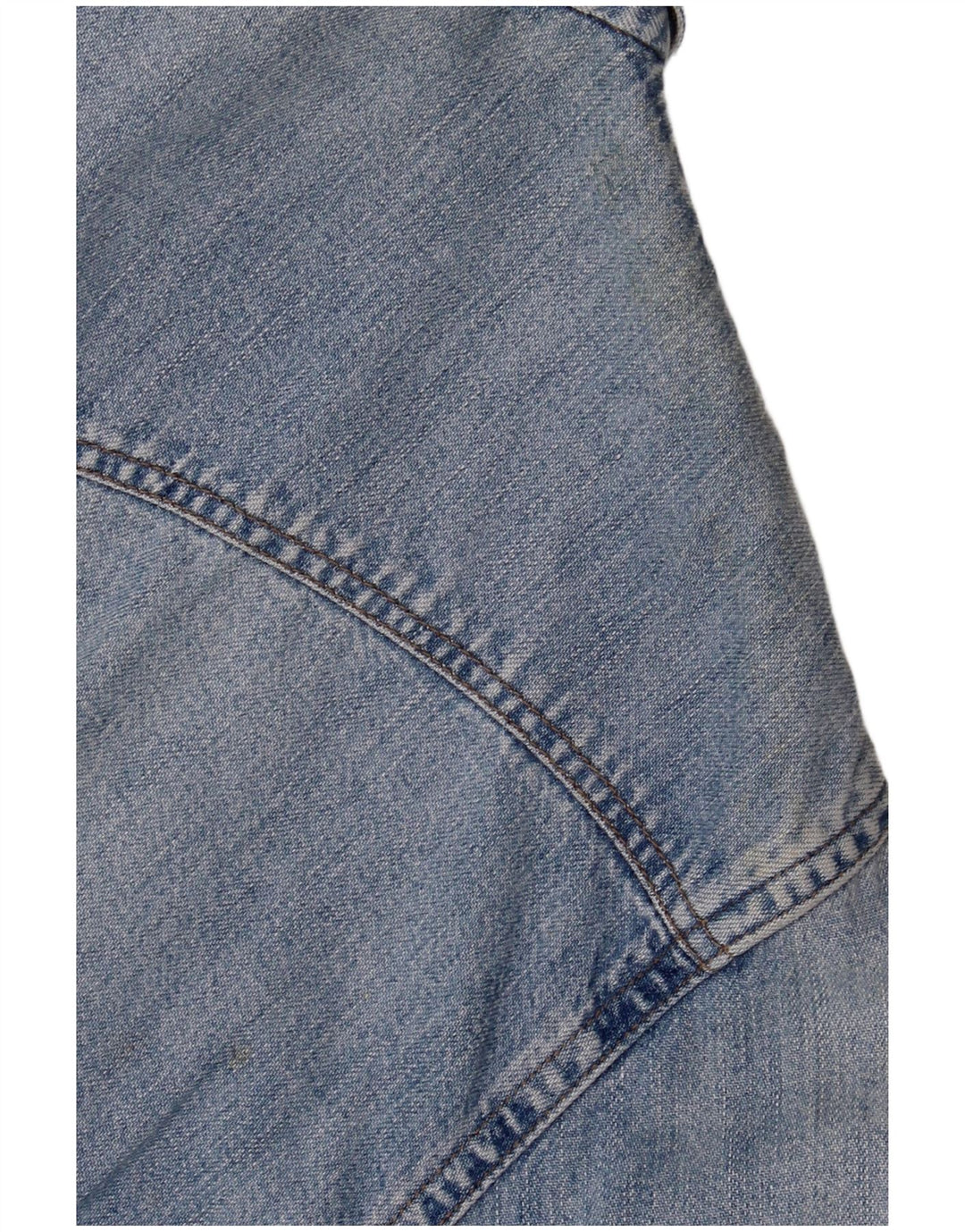 Damska koszula dżinsowa BENETTON UK 14, średnia niebieska, bawełniana