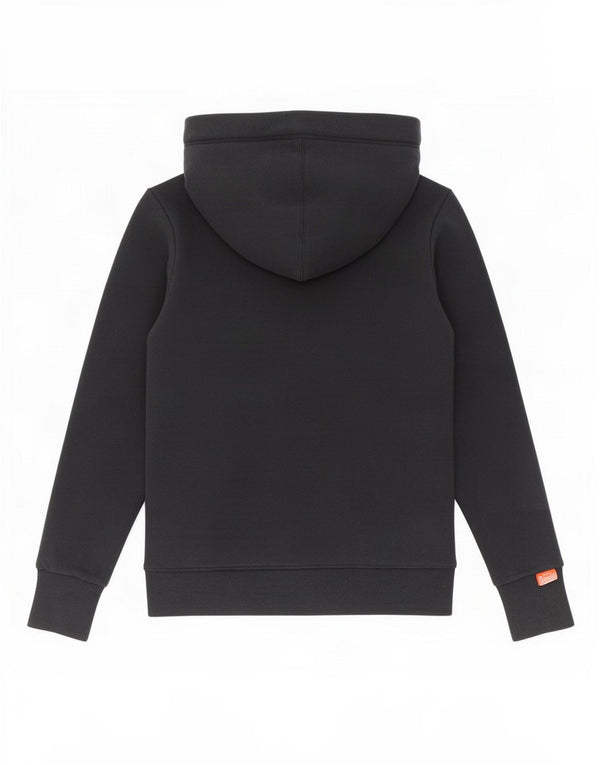 Damski sweter z kapturem i zamkiem Superdry UK 10, mały, czarny, bawełniany