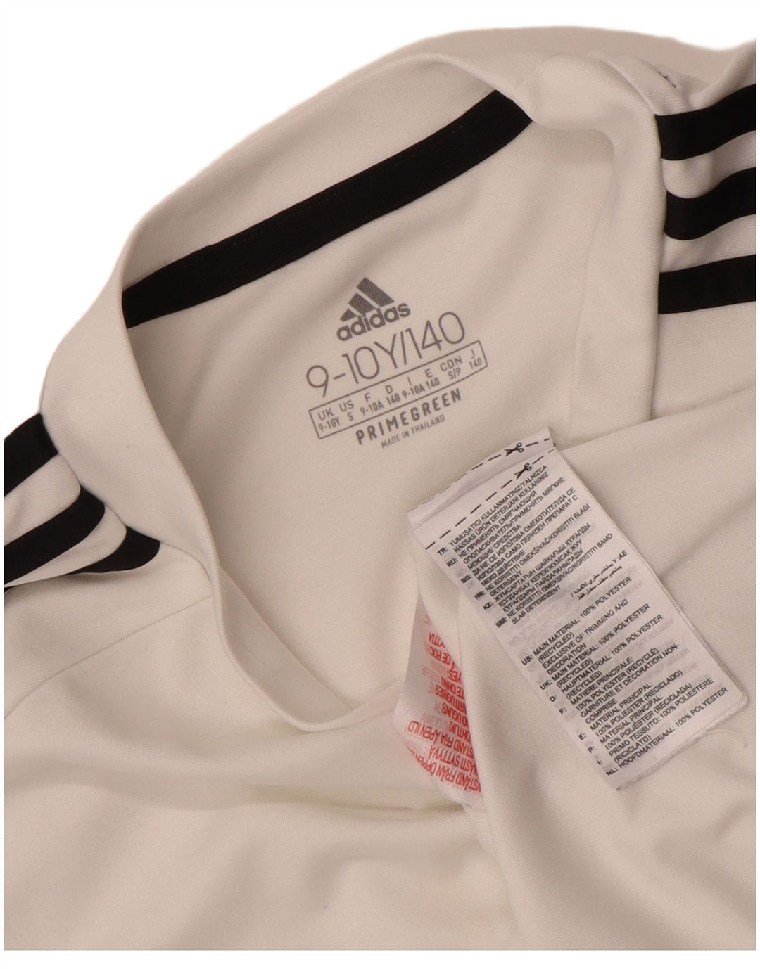 Chłopięca koszulka Adidas Aeroready Top 9-10 lat Biały poliester