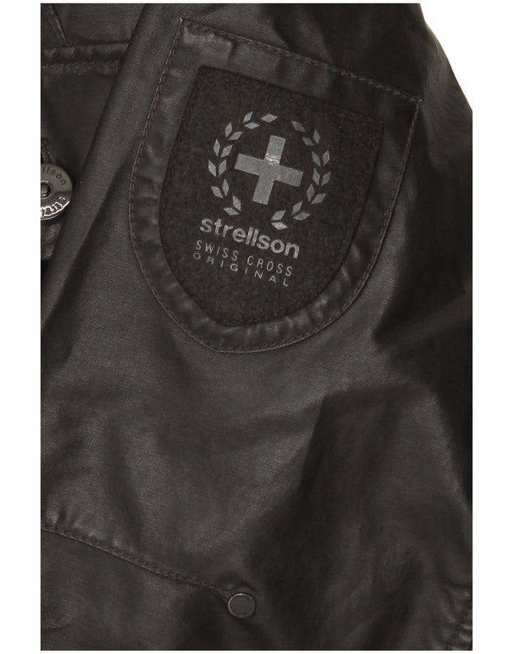 Męska kurtka wojskowa z kapturem Strellson UK 42 XL czarna