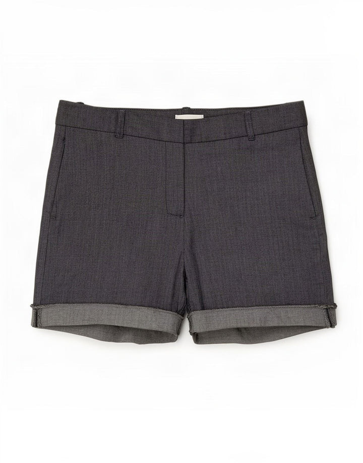 Damskie spodenki chino Zara, średnie W28, szara bawełna