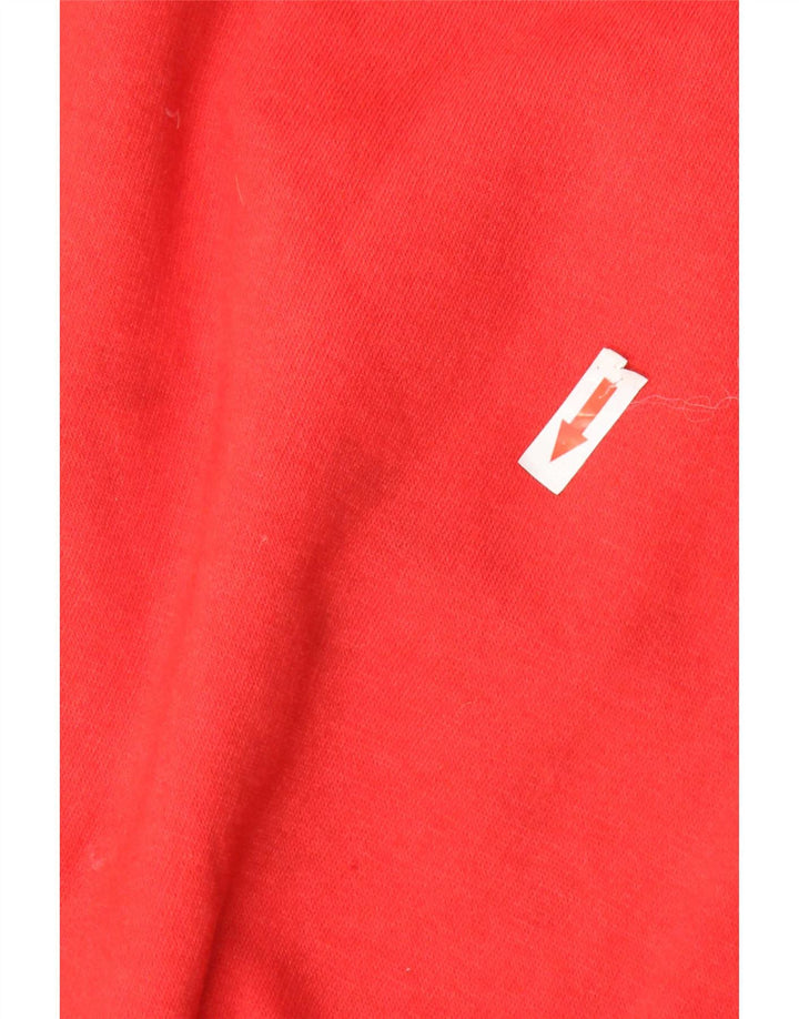 Damski sweter oversize Zara UK 10, mały, czerwony poliester