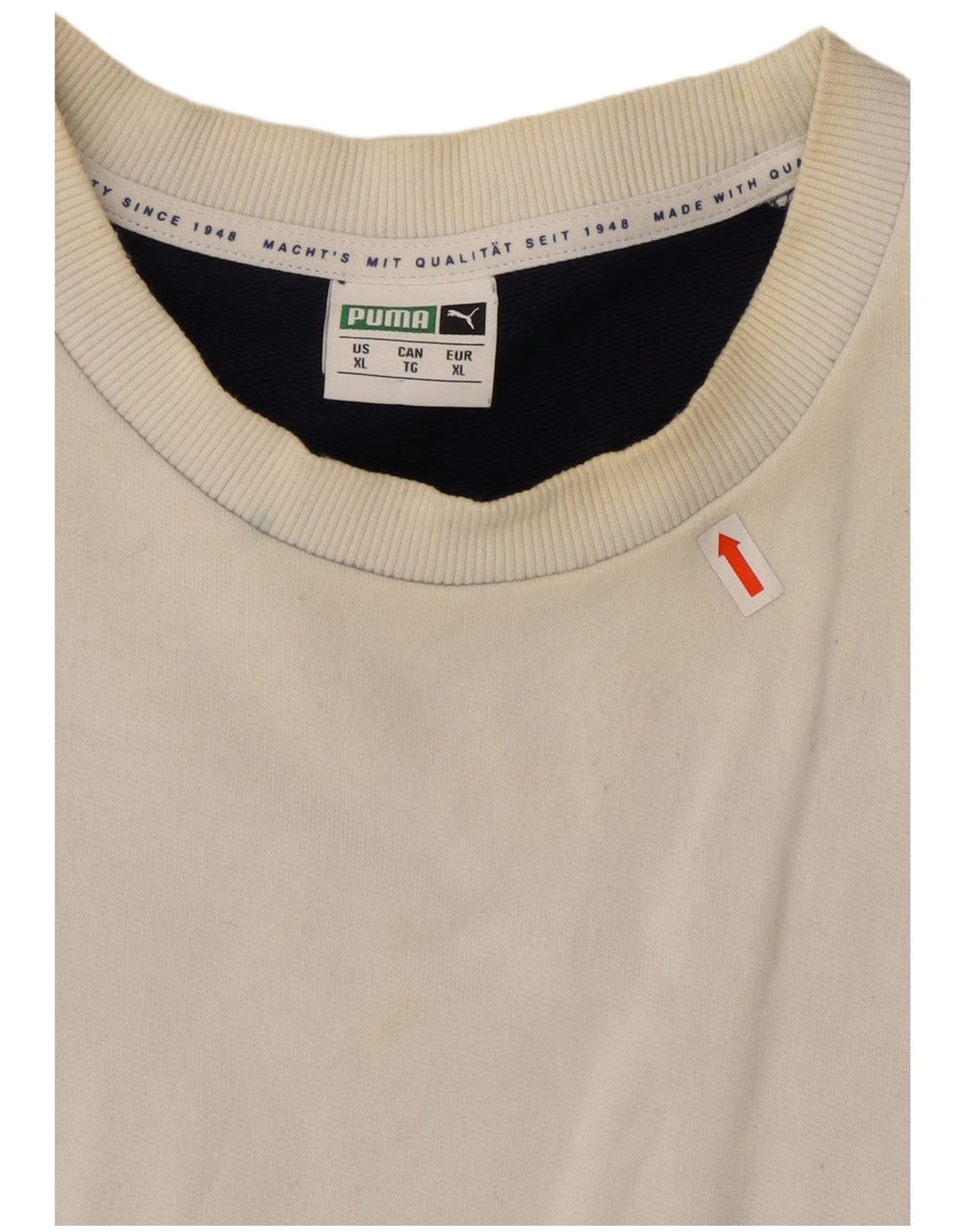 Męska bluza Puma XL, granatowa, z blokami kolorów