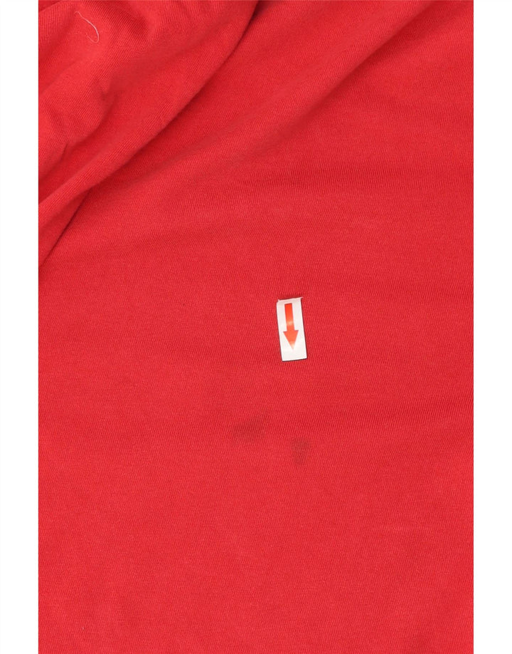 T-shirt męski Reebok, duży, czerwony, bawełniany