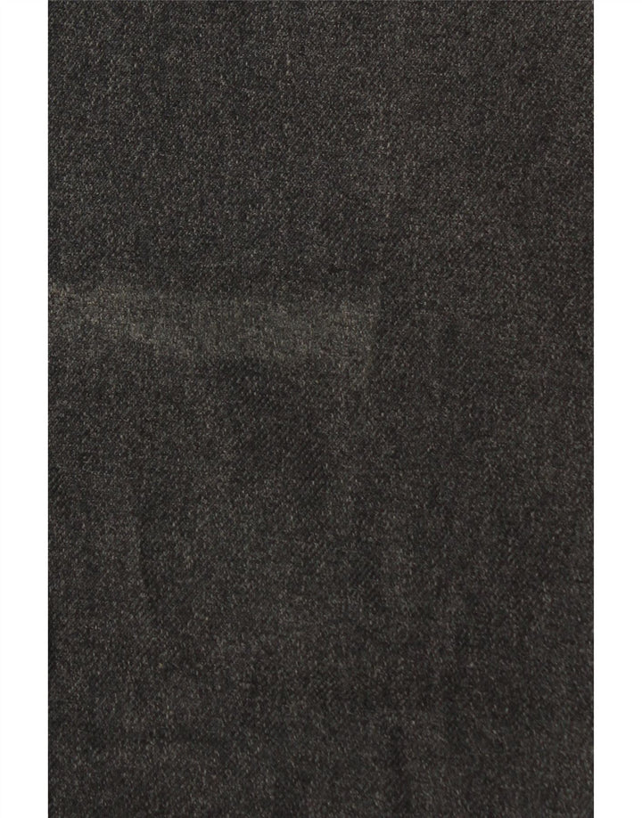 Męskie spodnie codzienne Marks & Spencer o regularnym kroju W34 L29 Szary poliester