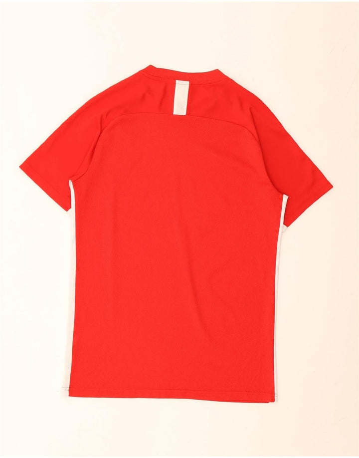 Męski T-shirt Nike Dri Fit Top w kolorze średnio czerwonym