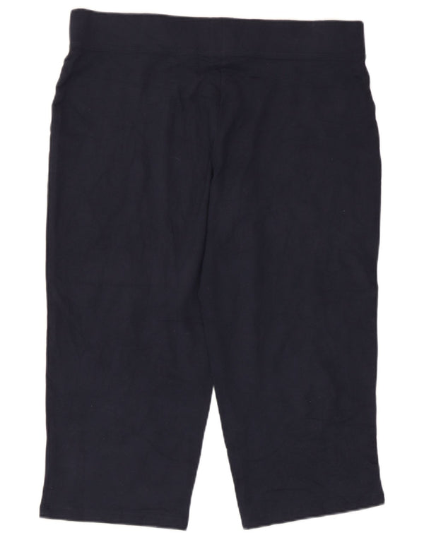 Spodnie dresowe damskie Marks & Spencer Capri UK 12, średni granat