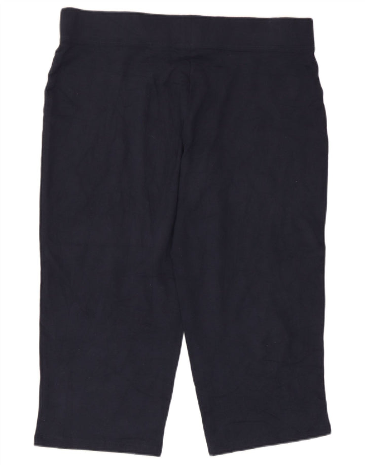 Spodnie dresowe damskie Marks & Spencer Capri UK 12, średni granat