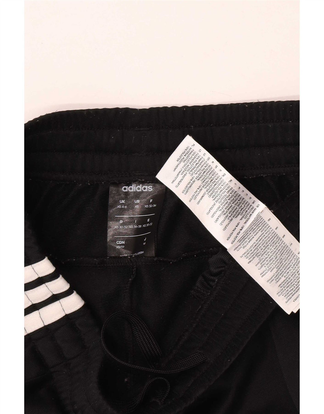 Damskie spodnie dresowe Adidas UK 4/6 XS Czarny poliester