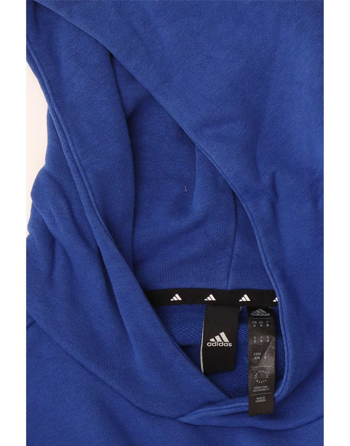 Męska bluza z kapturem Adidas Graphic Medium Blue