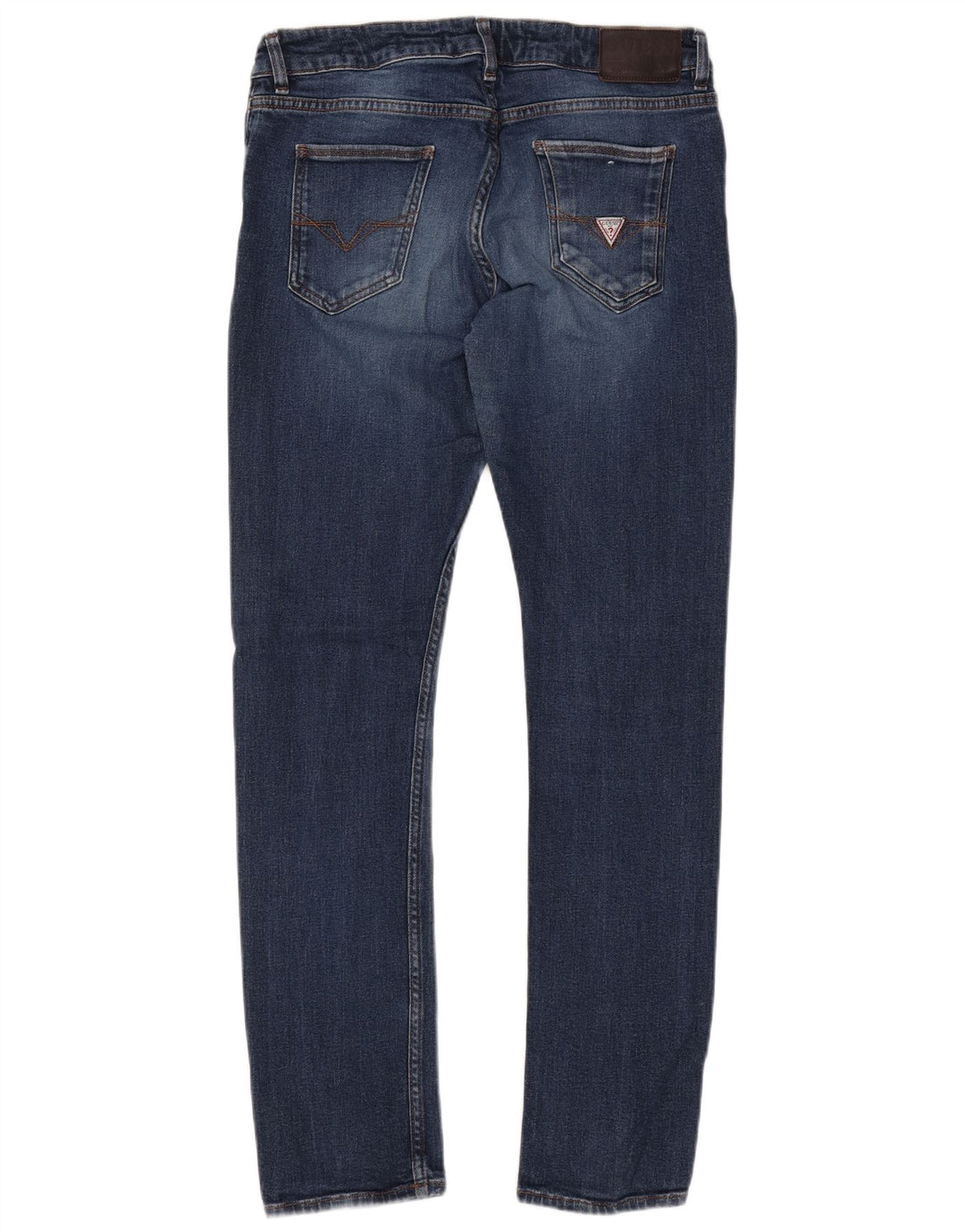 Damskie jeansy GUESS Miami Skinny W34 L31 Niebieskie, bawełniane