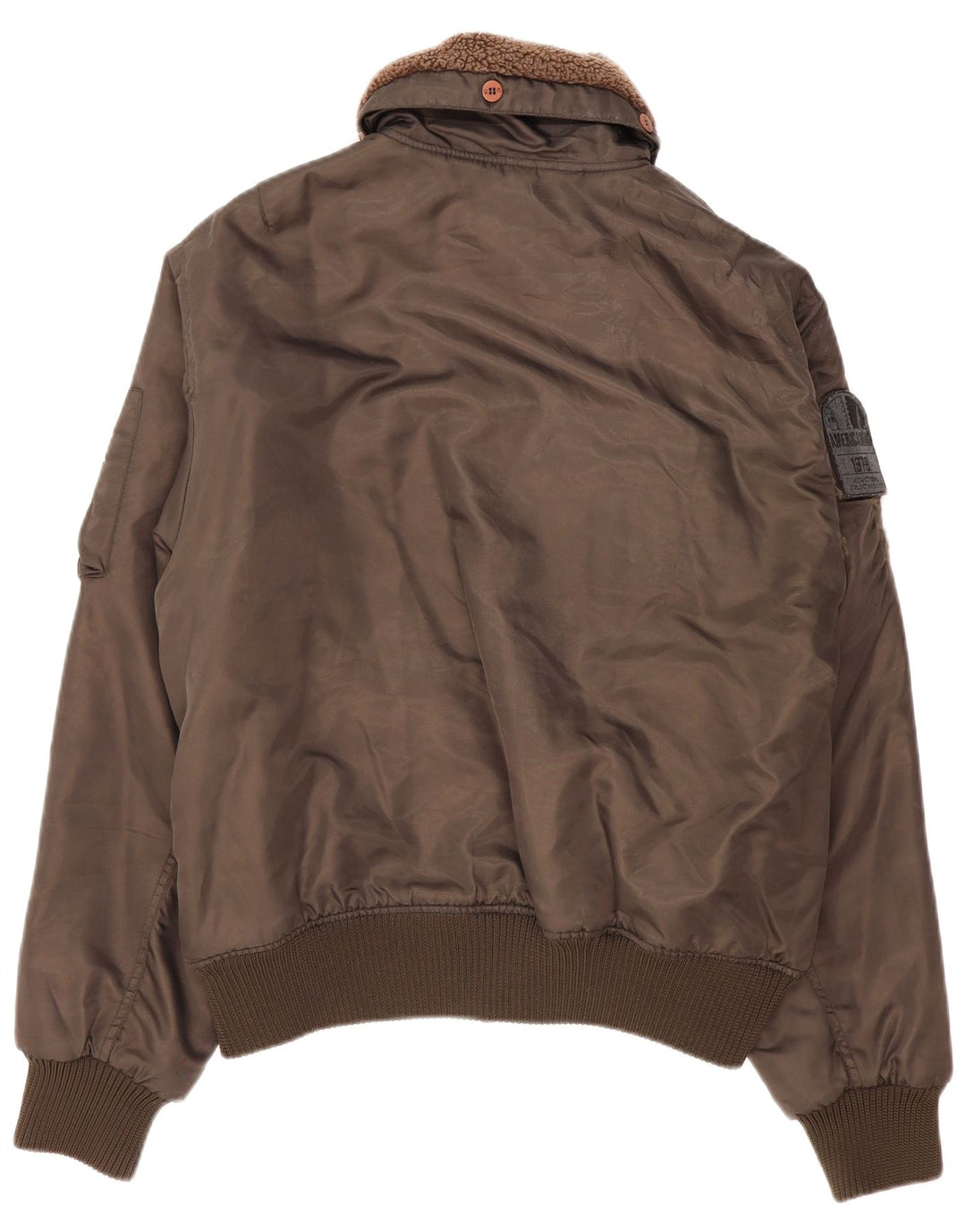 Męska kurtka bomberka Americanino UK 44 2XL Brązowy Nylon