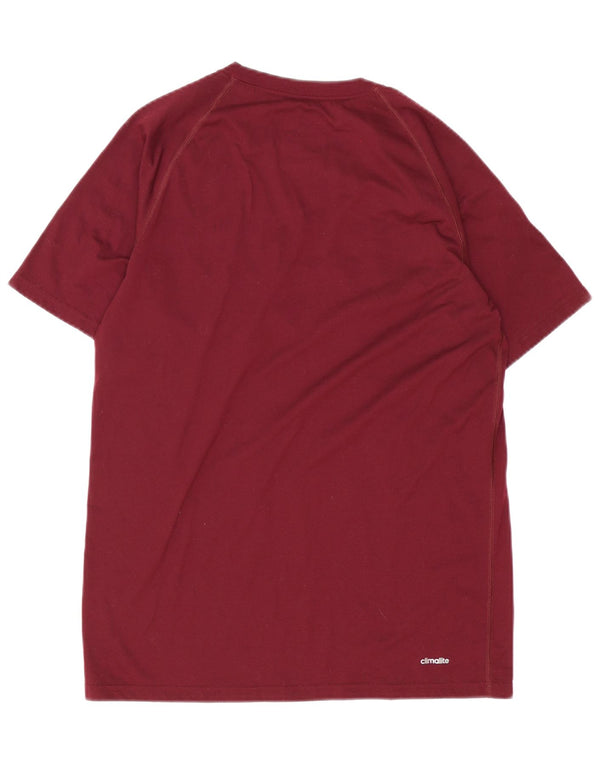 Męska koszulka z grafiką hokejową Adidas Arizona State Hockey Top Medium Burgund