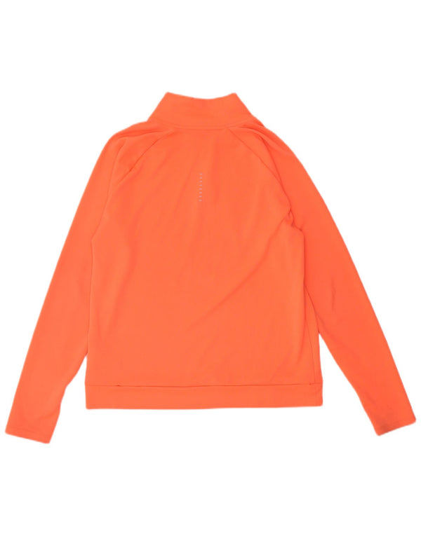 Damski dres Nike Dri Fit Graphic Pullover Top UK 10 Mały pomarańczowy