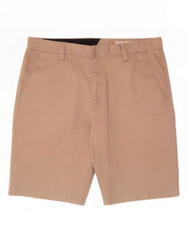 Męskie spodenki chino Volcom, duże W36, beżowy poliester