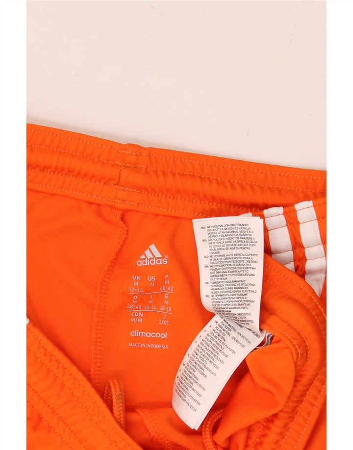Damskie spodenki sportowe Adidas Climacool UK 12/14 Średni pomarańczowy poliester