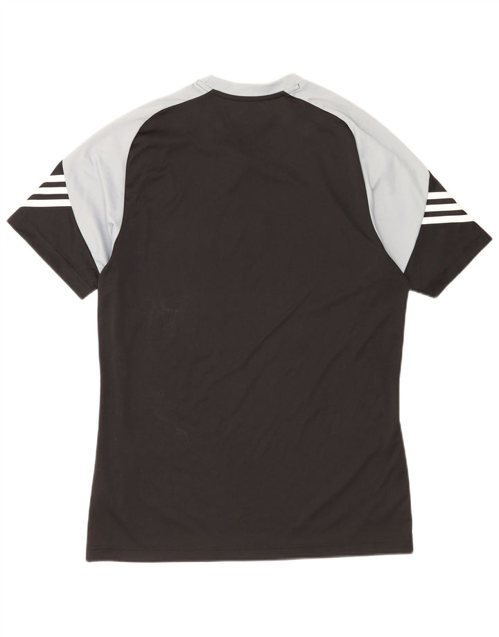 Męska koszulka Adidas Climalite Graphic Top Medium Black Colorblock