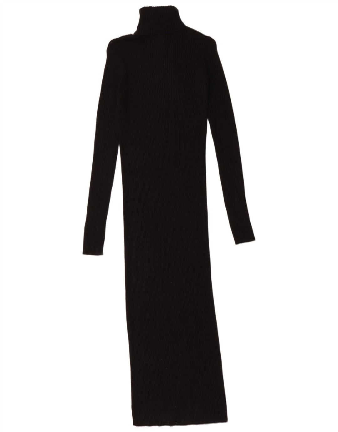 Sukienka damska Zara Maxi Jumper Dress UK 8 Small Black