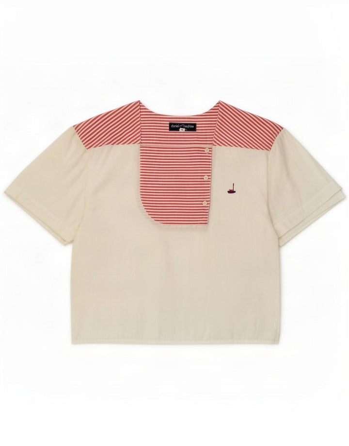 Damska bluzka Daniel Hechter IT 40 Small White Pinstripe