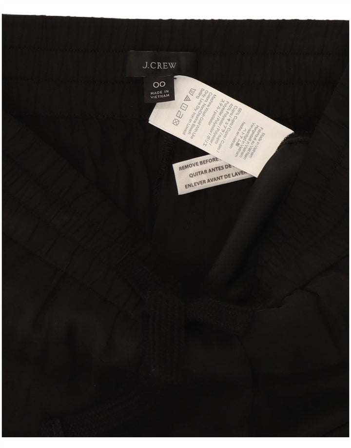 Spodnie damskie J. CREW Joggersy US 00 2XS W22 L26 Czarne bawełniane