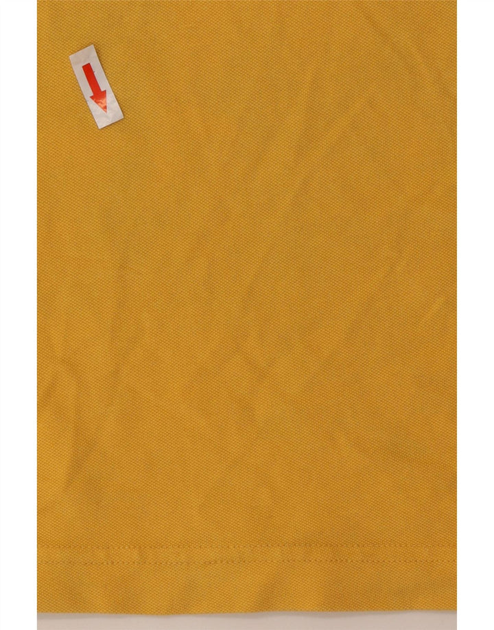 Męska koszulka polo Harmont & Blaine o regularnym kroju, 3XL, żółta, bawełniana