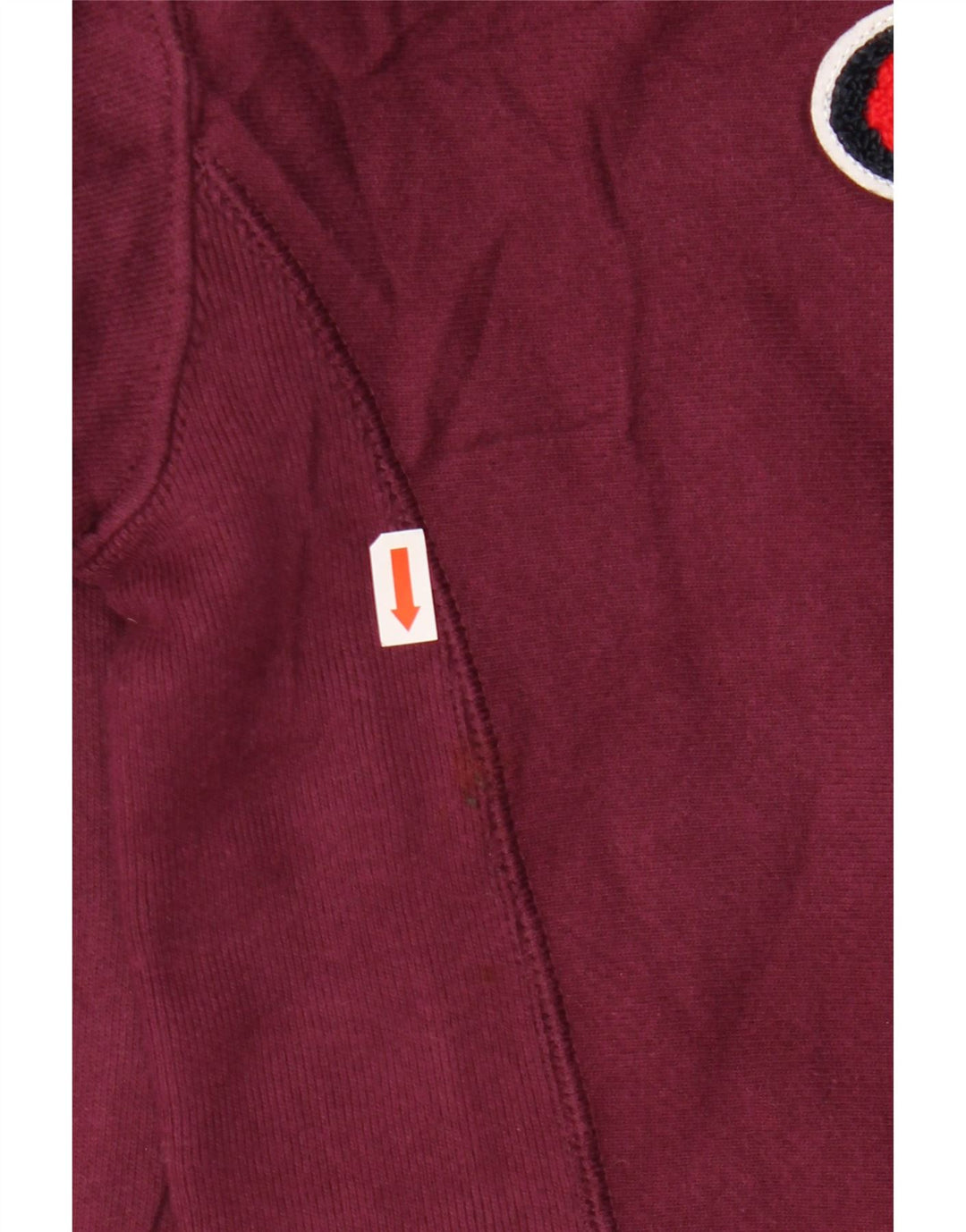 Damska bluza typu oversize CHAMPION Graphic UK 10 Small Burgundy