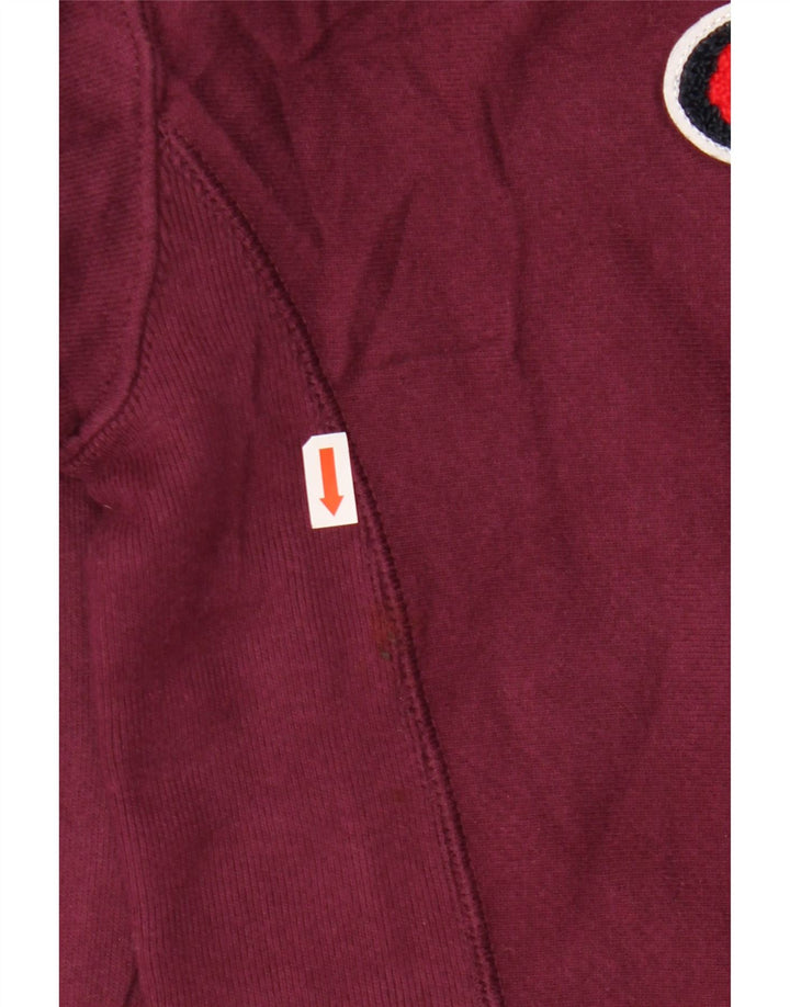 Damska bluza typu oversize CHAMPION Graphic UK 10 Small Burgundy