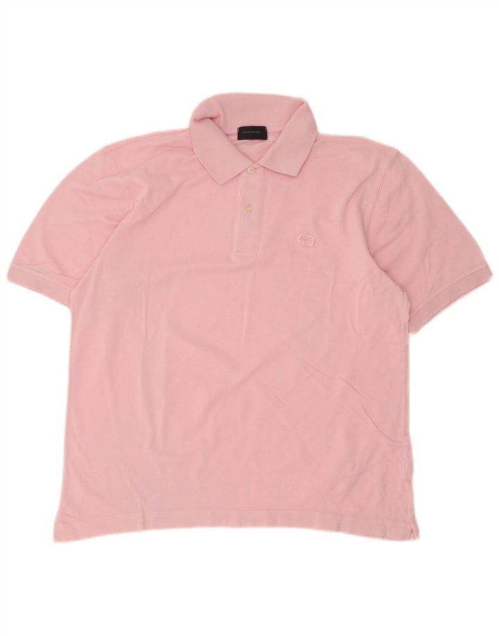 Męska koszulka polo Sergio Tacchini, średnio różowa