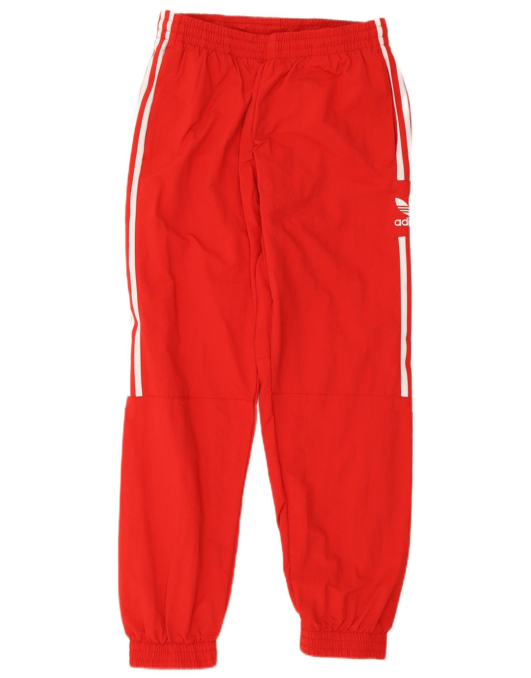 Adidas Męskie spodnie dresowe Joggery Średni czerwony nylon