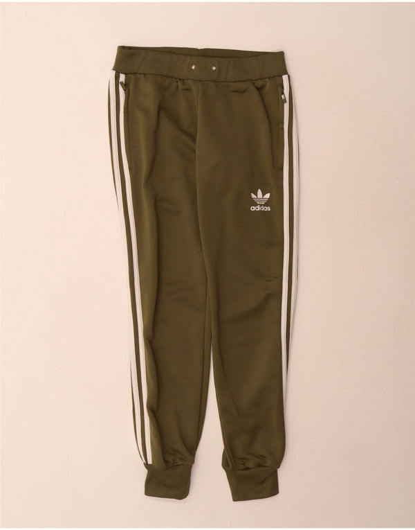 Damskie spodnie dresowe Adidas Joggers UK 10 Small Green Poliester