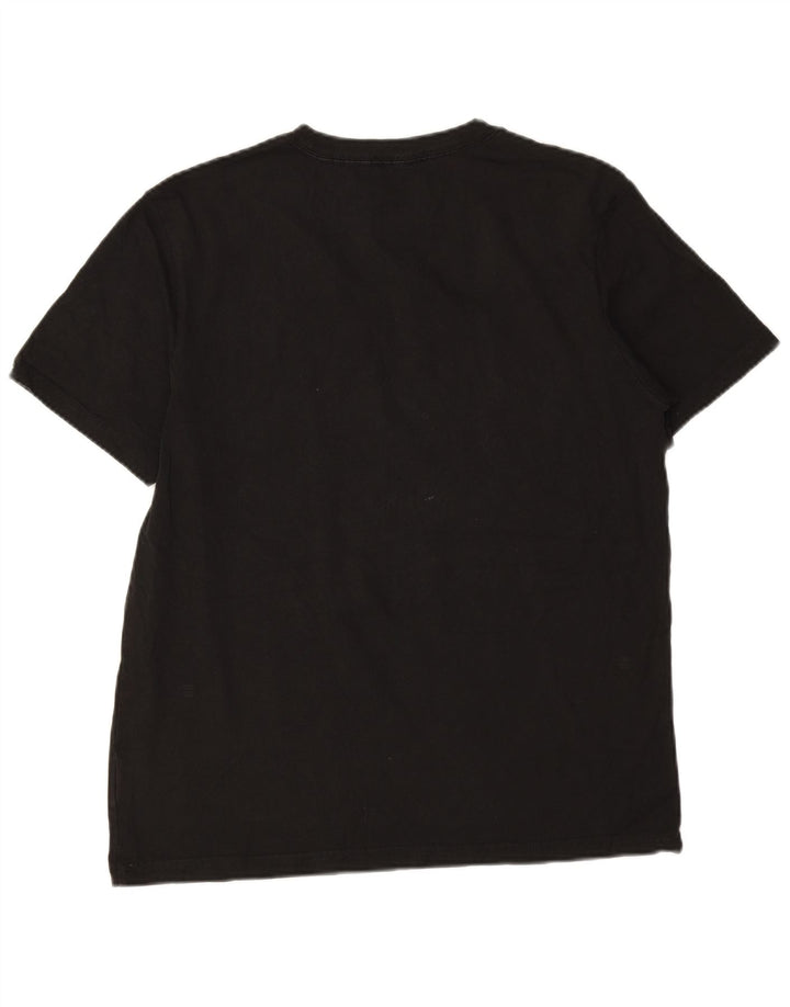 Męska koszulka t-shirt Vans o swobodnym kroju, bawełniana, w kolorze średniej czerni