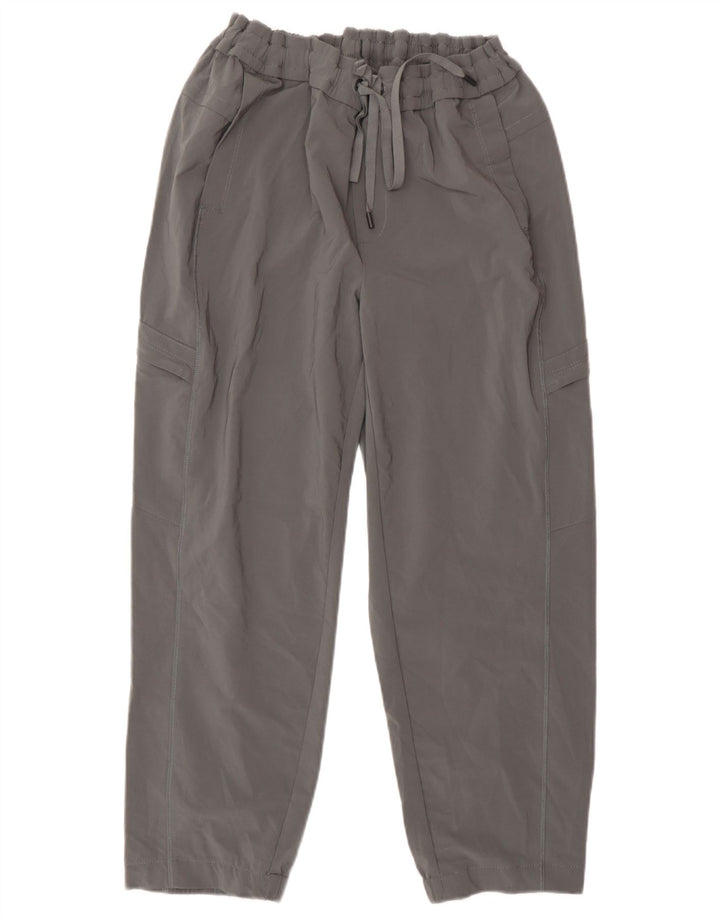 Damskie spodnie cargo Eddie Bauer, średnie W30 L24, szary poliester