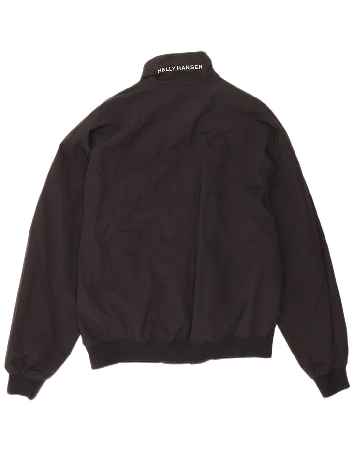 Męska kurtka bomber Helly Hansen UK 40, duża, czarna, nylonowa