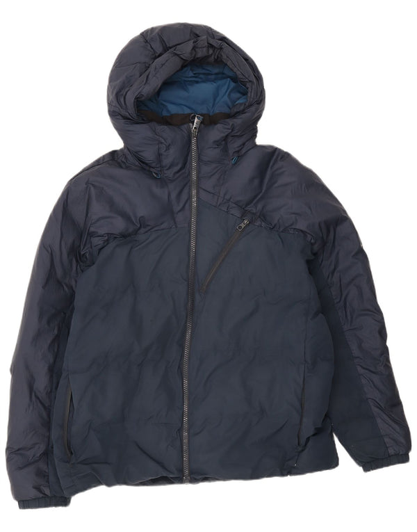 Męska wyściełana kurtka z kapturem Timberland UK 42 XL Granatowy nylon