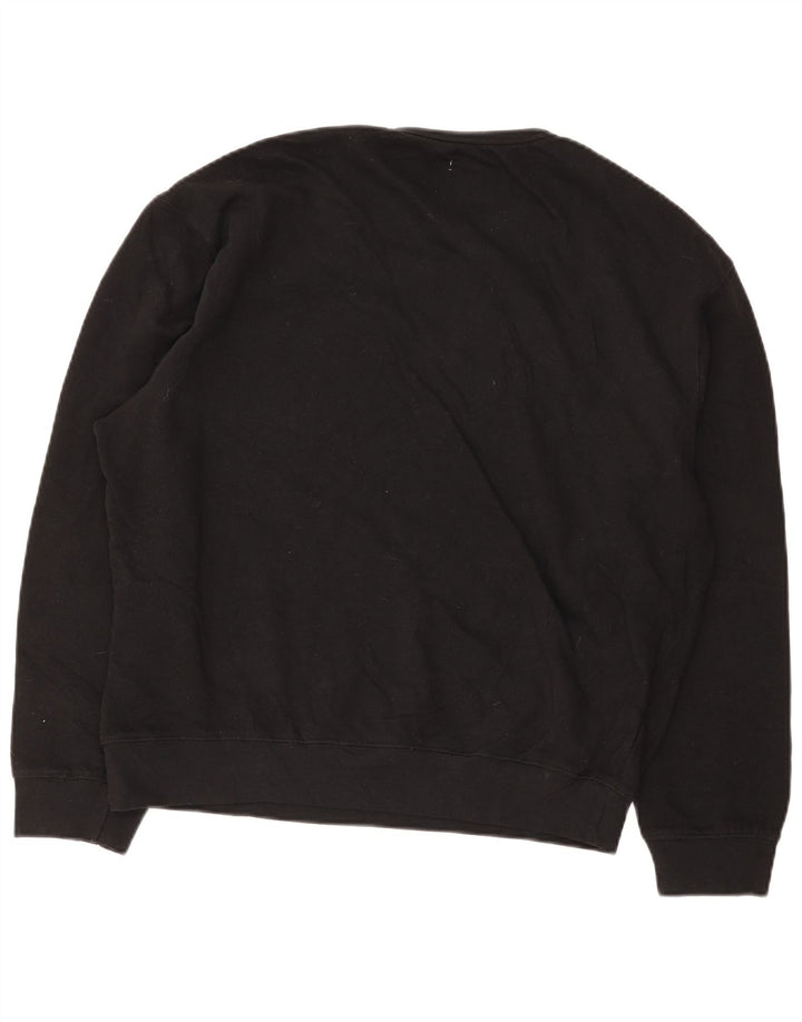 Męska bluza z grafiką Gap XL, czarna, bawełniana