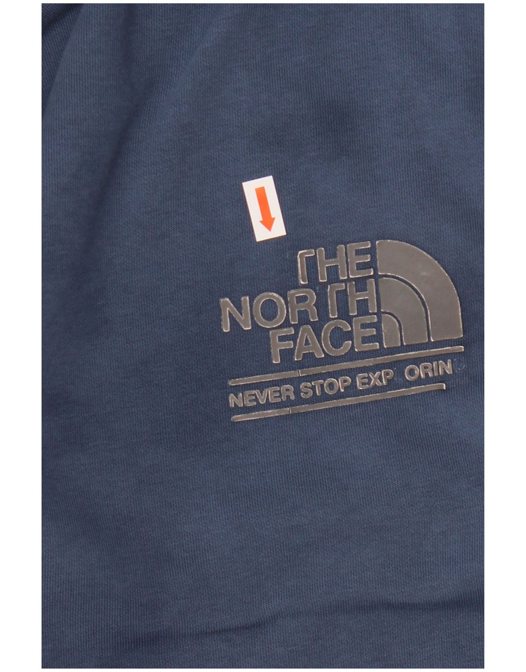 Męskie spodnie dresowe THE NORTH FACE, małe, niebieskie, bawełniane