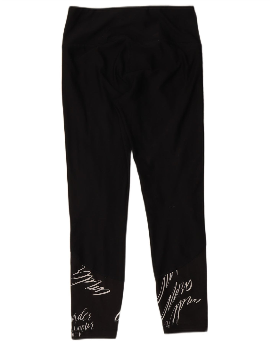 Damskie legginsy Under Armour Heat Gear Graphic UK 8, małe, czarne, poliestrowe