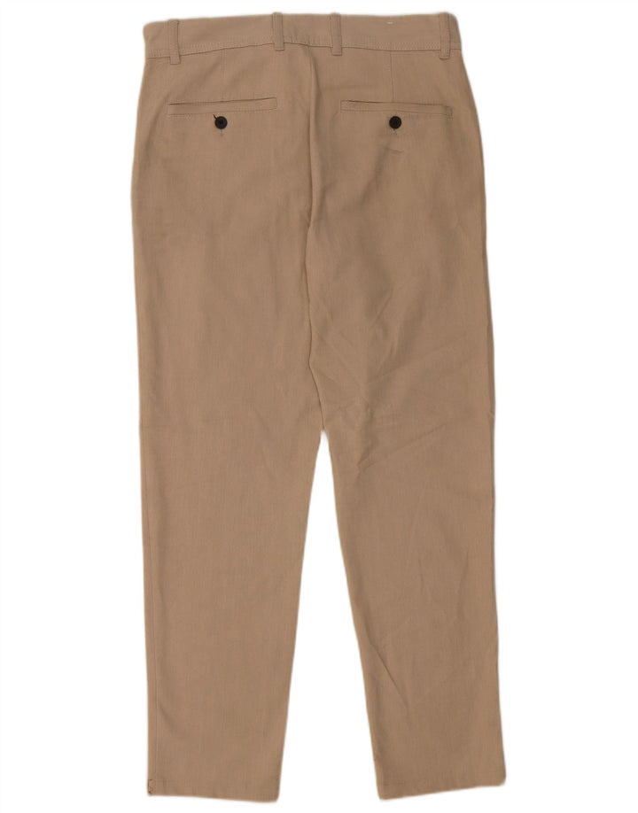 Męskie spodnie chino Zara EU 38 Small W30 L28 Beżowy poliester
