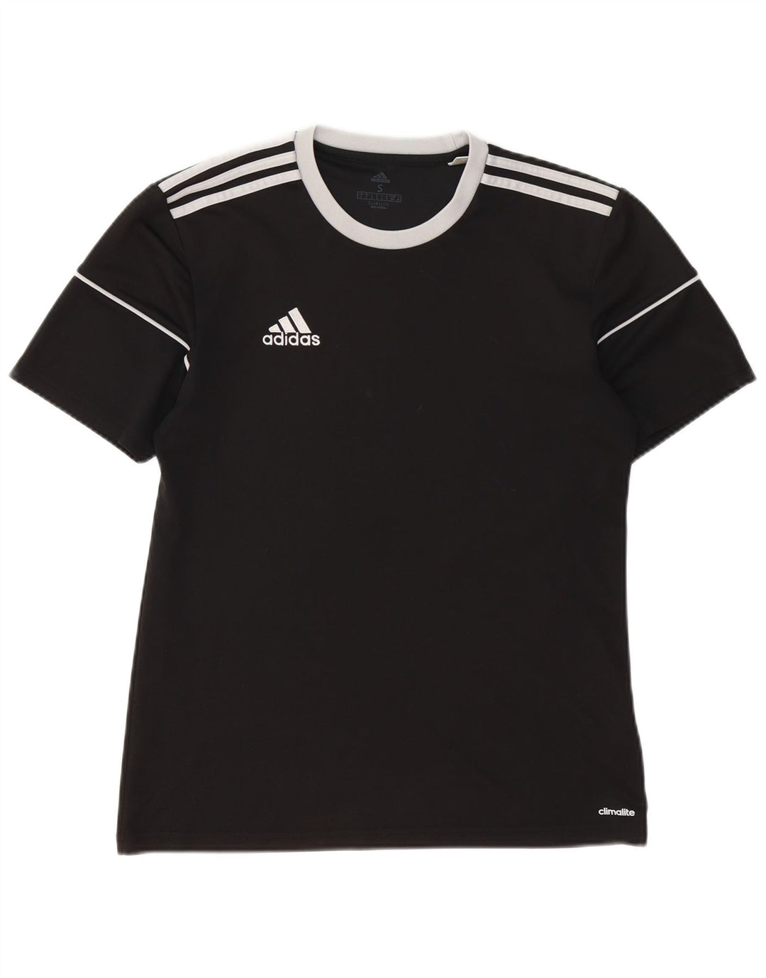 Męski T-shirt ADIDAS Climalite, mały, czarny, poliester