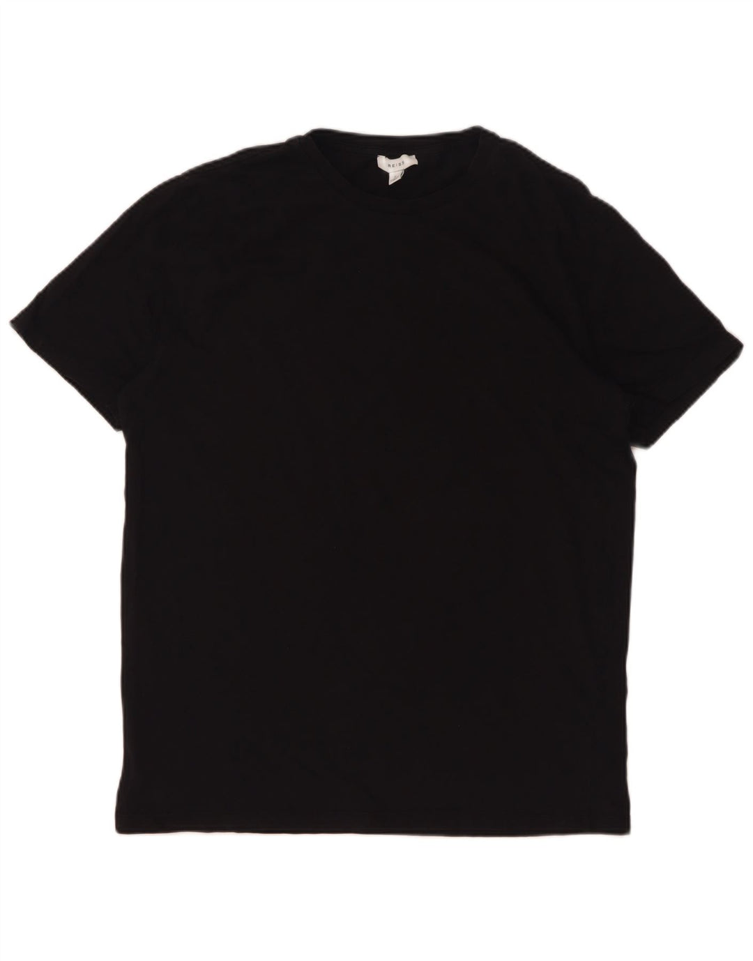 T-shirt męski Reiss, duży, czarny, bawełniany