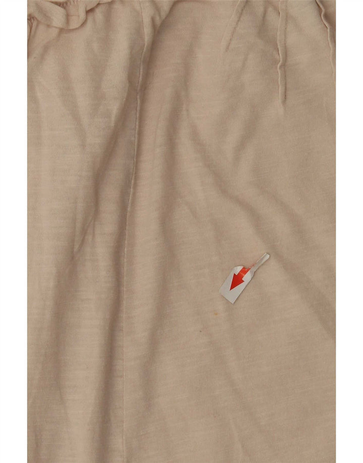 Damski top bez ramiączek Benetton UK 12, średni beż, bawełna
