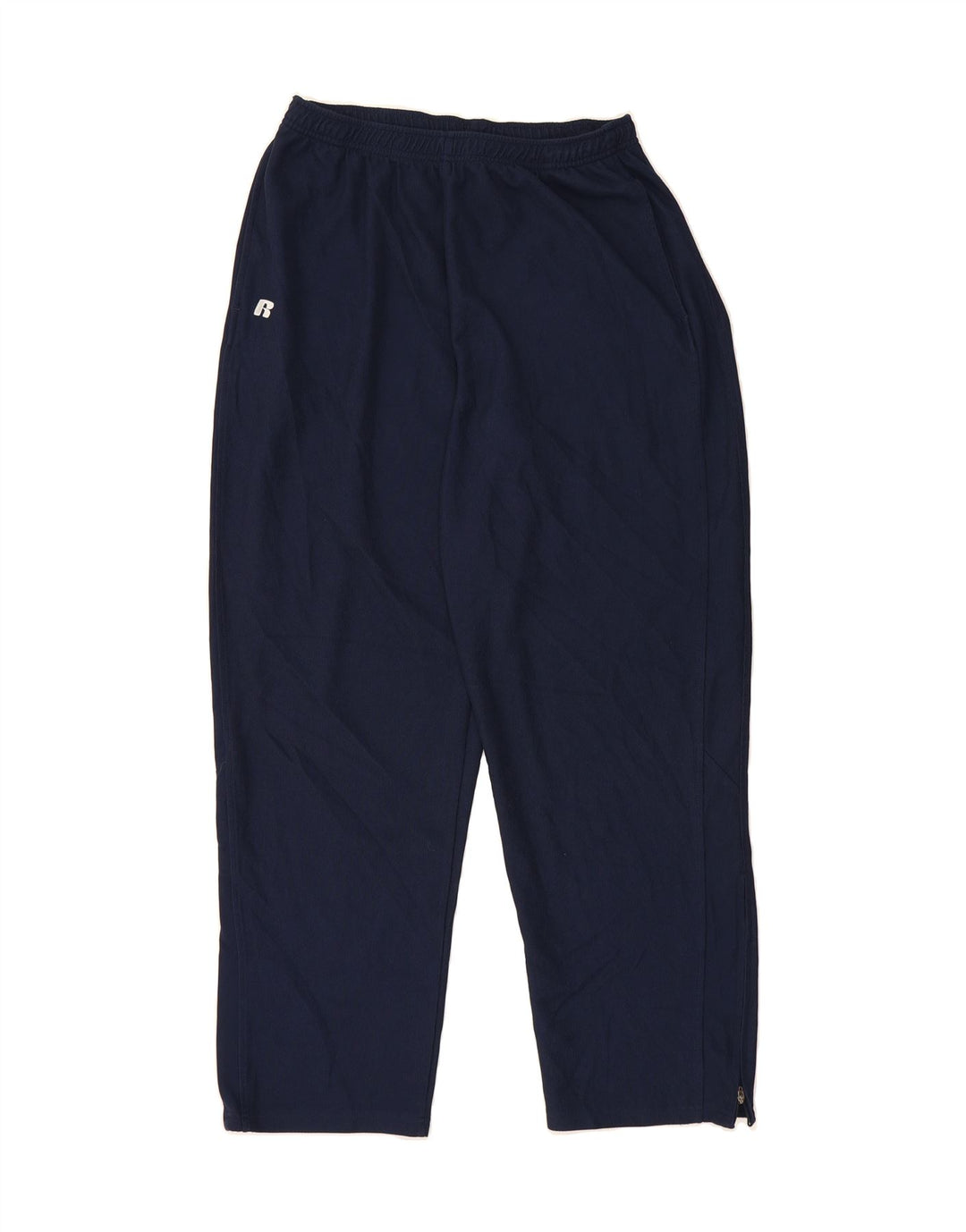 RUSSELL ATHLETIC Mens Tracksuit Trousers Large  Navy Blue Polyester Vintage Russell Athletic and Second-Hand Russell Athletic from Messina Hembry 
