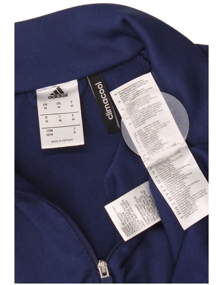 Adidas Męskie Climacool Pullover Dres Top Średni Granatowy Kolorblok