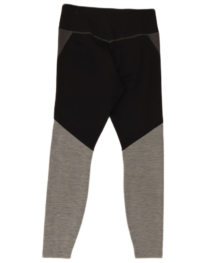 Damskie legginsy Nike Dri Fit UK 12, poliester w kolorze średnioszarym