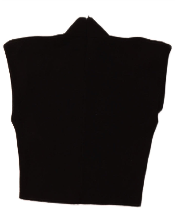 Damski sweter z golfem ZARA UK 12, średni czarny