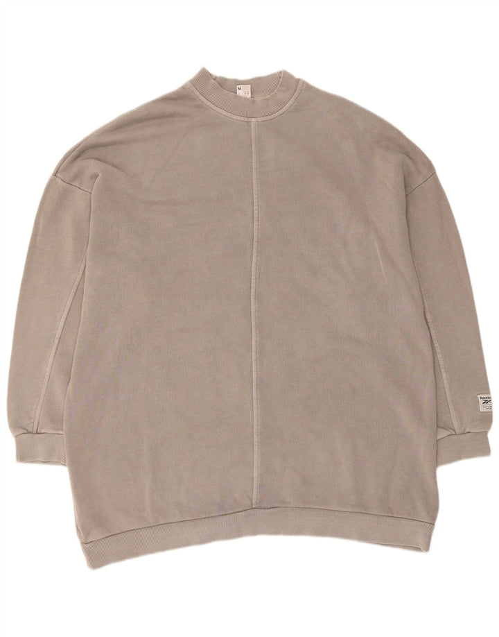 Damska bluza oversize Reebok UK 12/14, średni szary