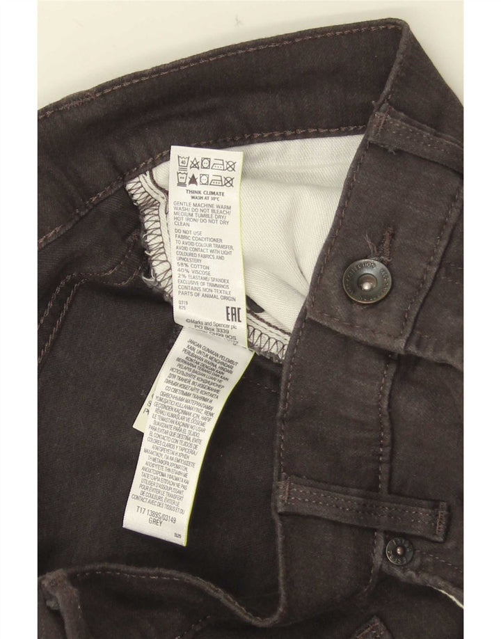 Marks & Spencer Męskie jeansy slim W36 L29 Szara bawełna