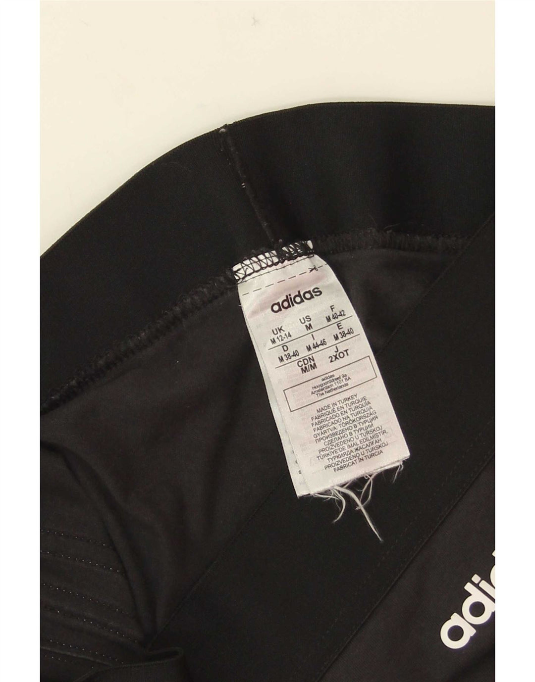 Legginsy damskie Adidas UK 12/14 Średnia czarna bawełna