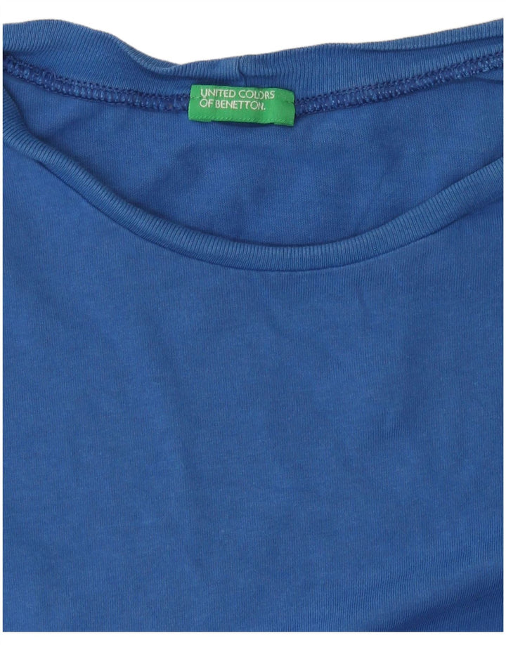 T-shirt chłopięcy Benetton 13-14 lat, niebieski